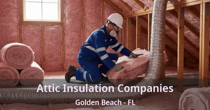 Attic Insulation Companies Golden Beach - FL