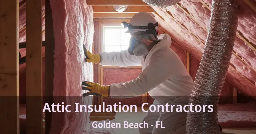 Attic Insulation Contractors Golden Beach - FL Attic Insulation Contractors Golden Beach - FL