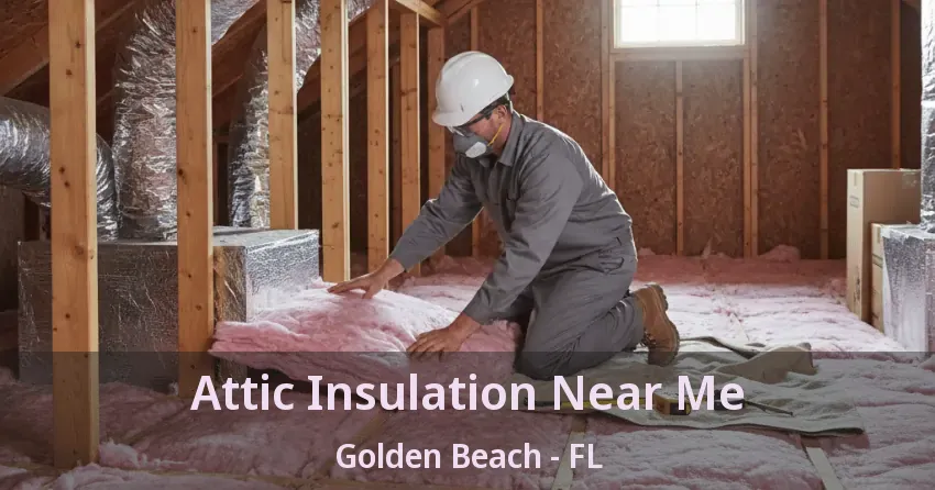 Attic Insulation Near Me Golden Beach - FL