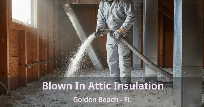Blown In Attic Insulation Golden Beach - FL