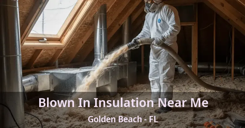 Blown In Insulation Near Me Golden Beach - FL