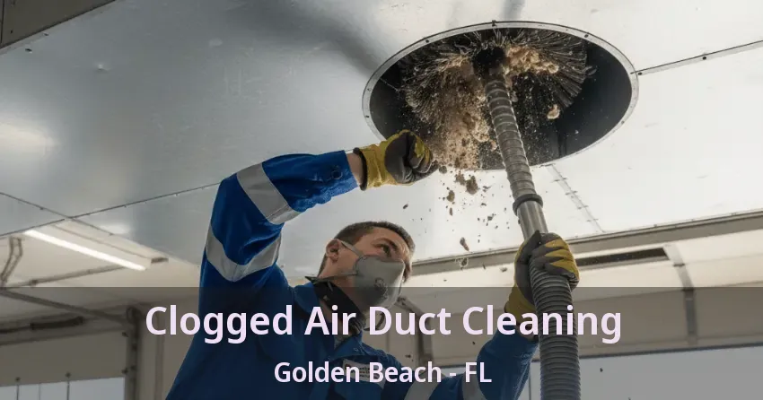 Clogged Air Duct Cleaning Golden Beach - FL