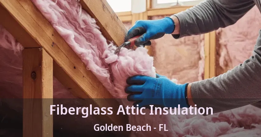Fiberglass Attic Insulation Golden Beach - FL
