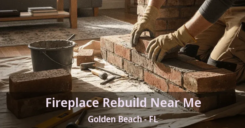 Fireplace Rebuild Near Me Golden Beach - FL