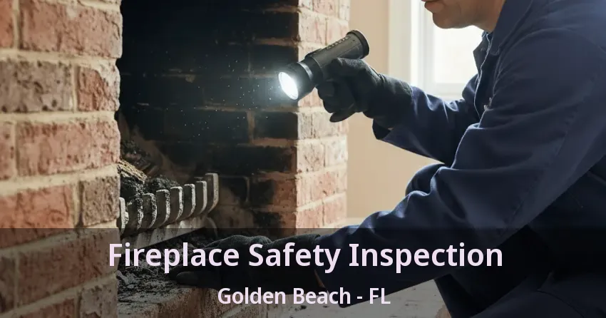 Fireplace Safety Inspection Golden Beach - FL