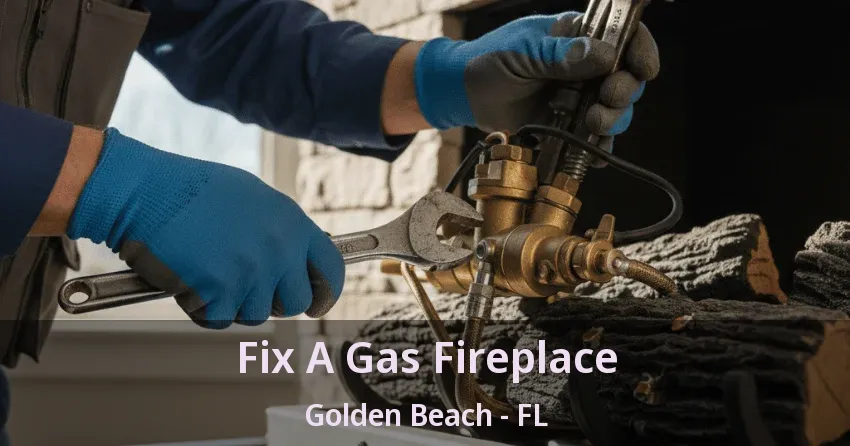 Fix A Gas Fireplace Golden Beach - FL