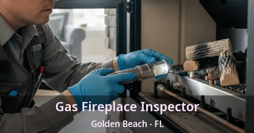 Gas Fireplace Inspector Golden Beach - FL