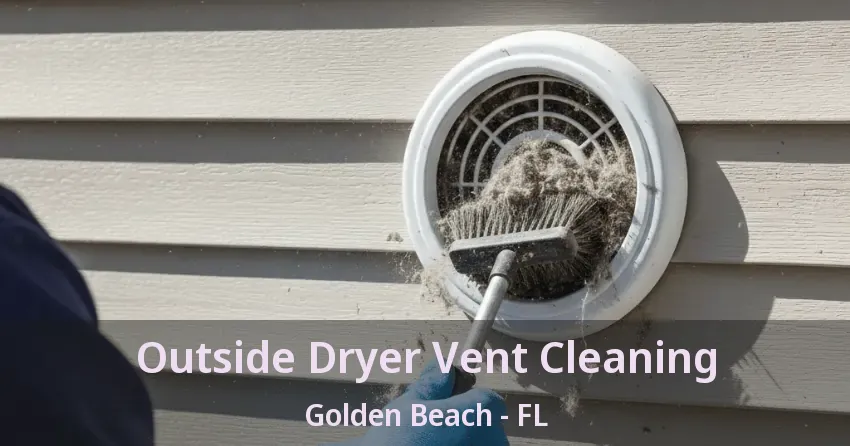 Outside Dryer Vent Cleaning Golden Beach - FL